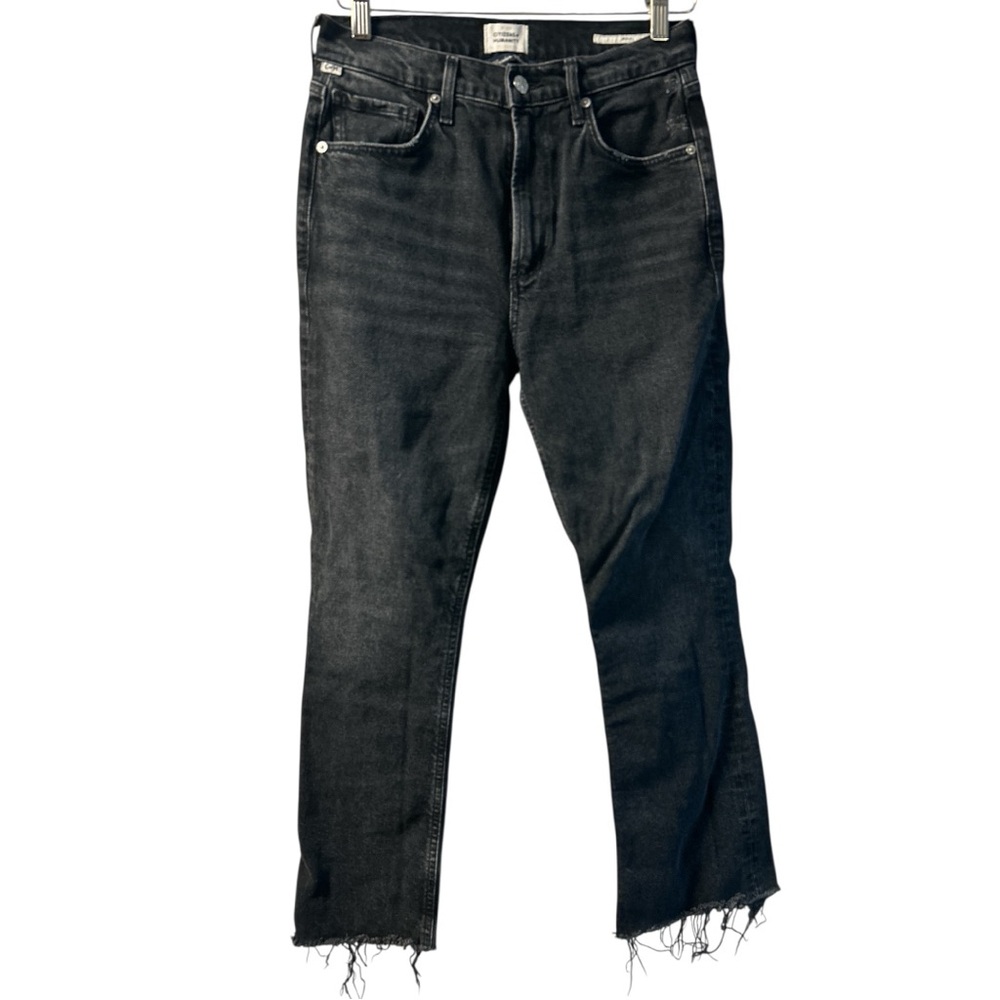 Citizens Of Humanity Isola Frayed Hem Jeans